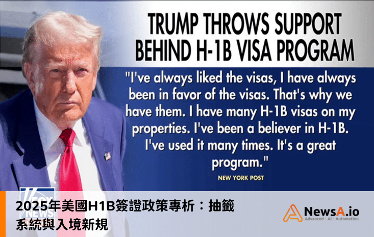 2025年美國H1B簽證政策專析:抽籤系統與入境新規