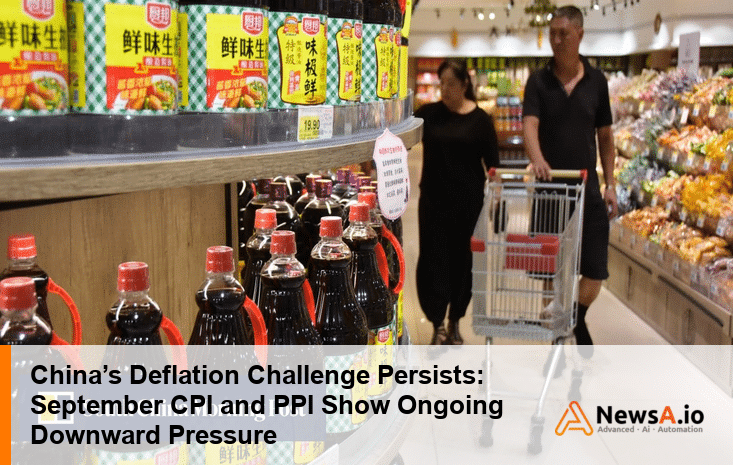 China’s Deflation Challenge Persists: September CPI and PPI Show Ongoing Downward Pressure