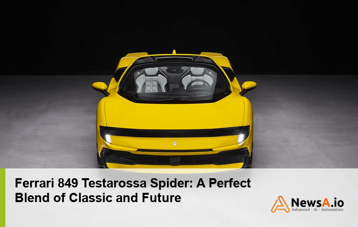 Ferrari 849 Testarossa Spider: A Perfect Blend of Classic and Future